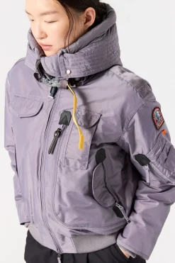 Parajumpers Bomberjacken|Jasjes-GOBI - BOMBERJACK MET CAPUCHON RABBIT GREY