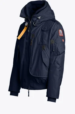 Parajumpers Bomberjacken|Jasjes-GOBI - BOMBERJACK MET CAPUCHON BLUE NAVY