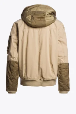 Parajumpers Bomberjacken|Donsjassen-GOLD B. - BOMBERJACK MET CAPUCHON SUNKISSED-EARTH