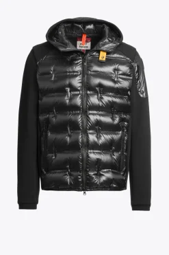 Parajumpers Hybrids|Donsjassen-GYLES - JACK MET CAPUCHON BLACK