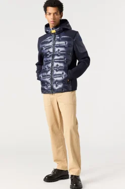 Parajumpers Hybrids|Donsjassen-GYLES - JACK MET CAPUCHON BLUE NAVY