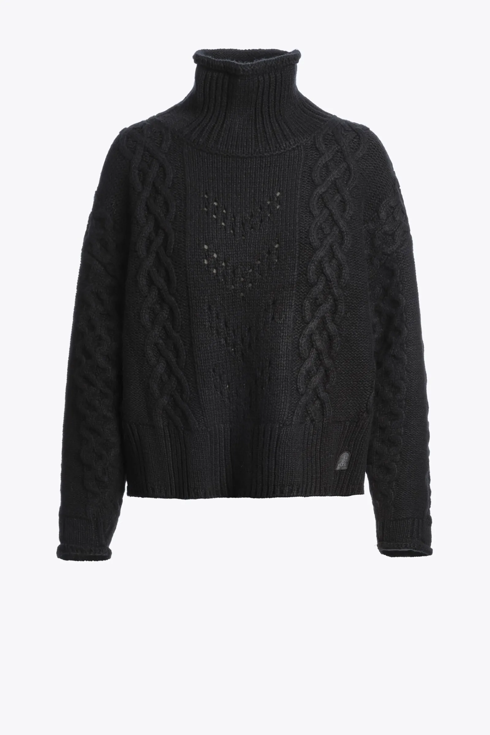Parajumpers Breikleding-GYPSY - SWEATER MET COL BLACK