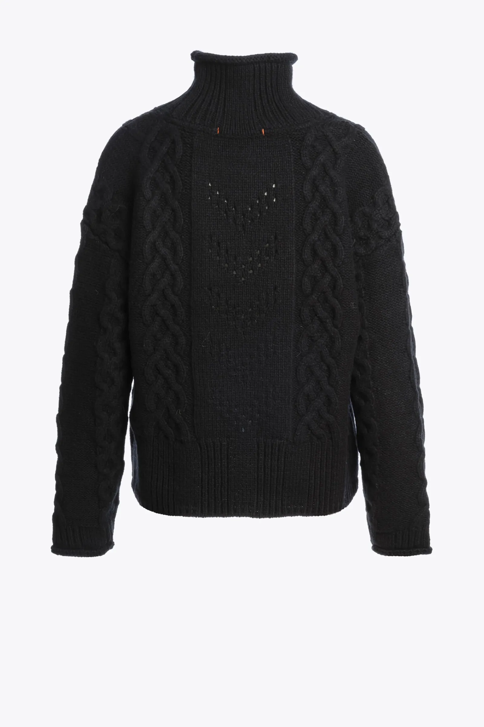 Parajumpers Breikleding-GYPSY - SWEATER MET COL BLACK