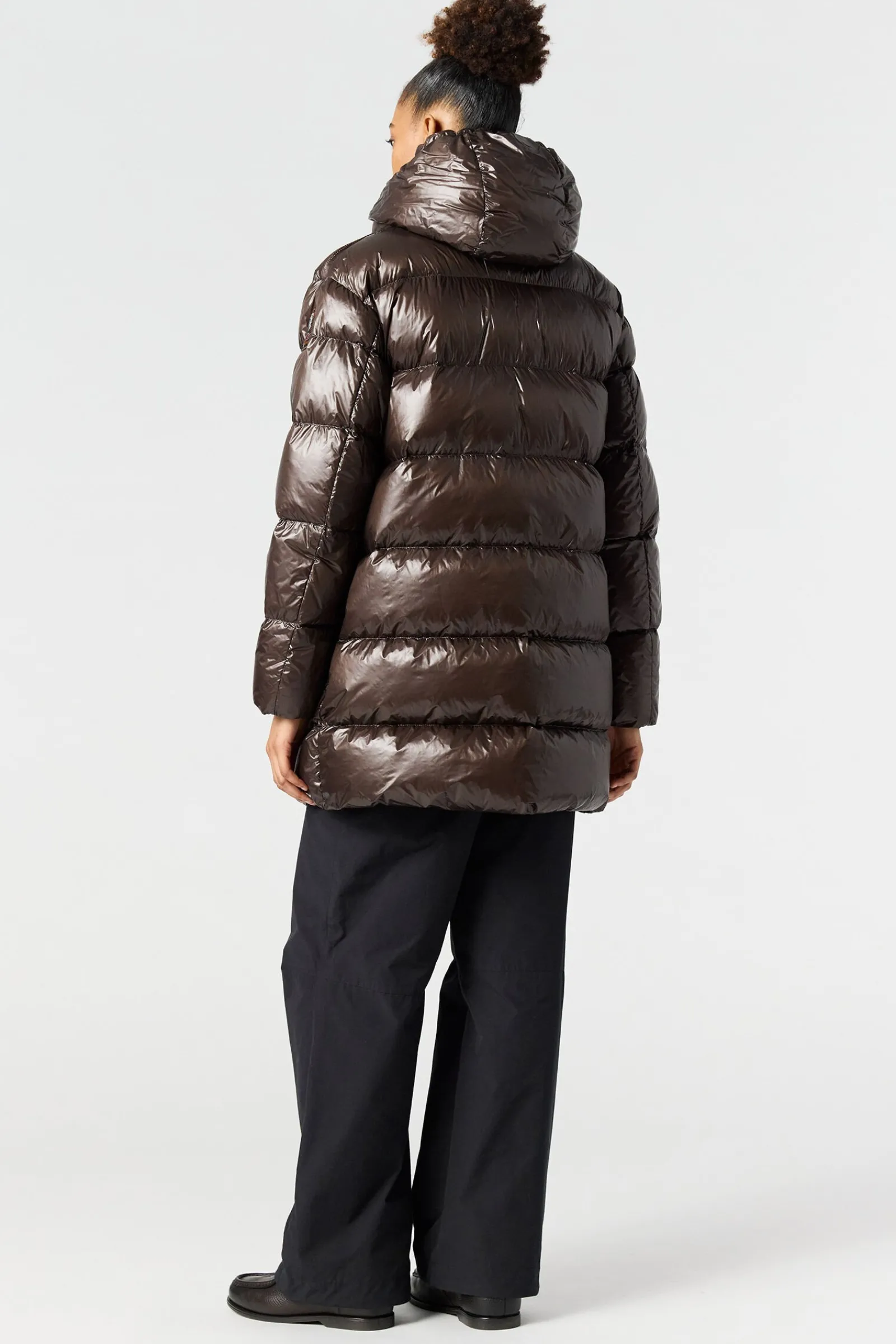 Parajumpers Donsjassen-IVONNE - LANGE DONSJAS BLACK