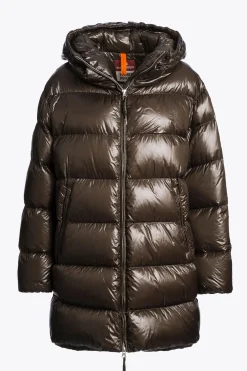 Parajumpers Donsjassen-IVONNE - LANGE DONSJAS EARTH BROWN