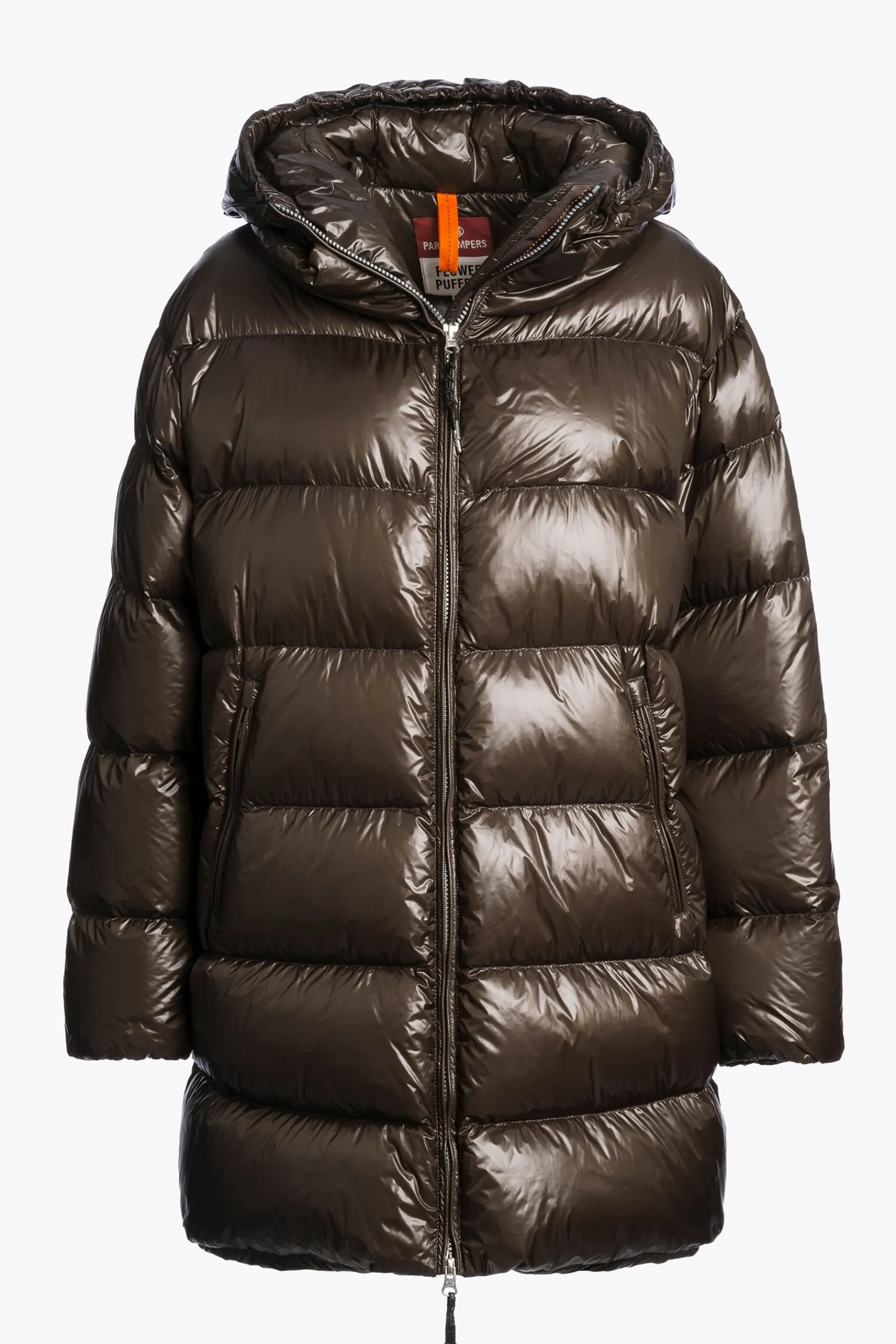 Parajumpers Donsjassen-IVONNE - LANGE DONSJAS EARTH BROWN