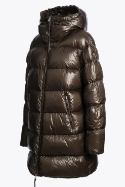 Parajumpers Donsjassen-IVONNE - LANGE DONSJAS EARTH BROWN