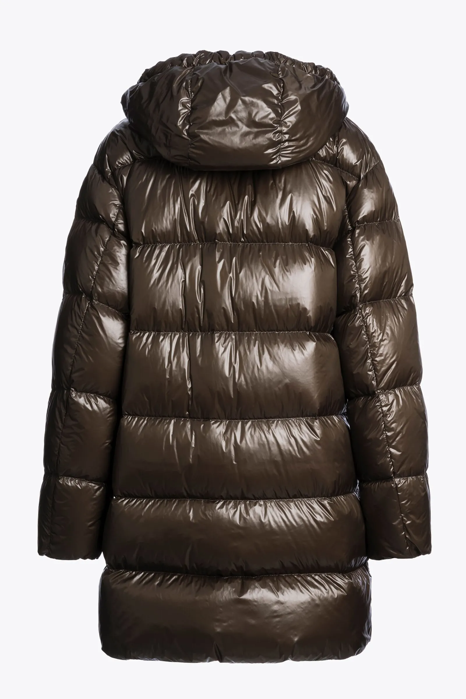 Parajumpers Donsjassen-IVONNE - LANGE DONSJAS EARTH BROWN