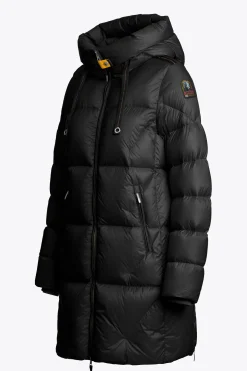 Parajumpers Donsjassen-JANET - DONSJACK MET CAPUCHON BLACK