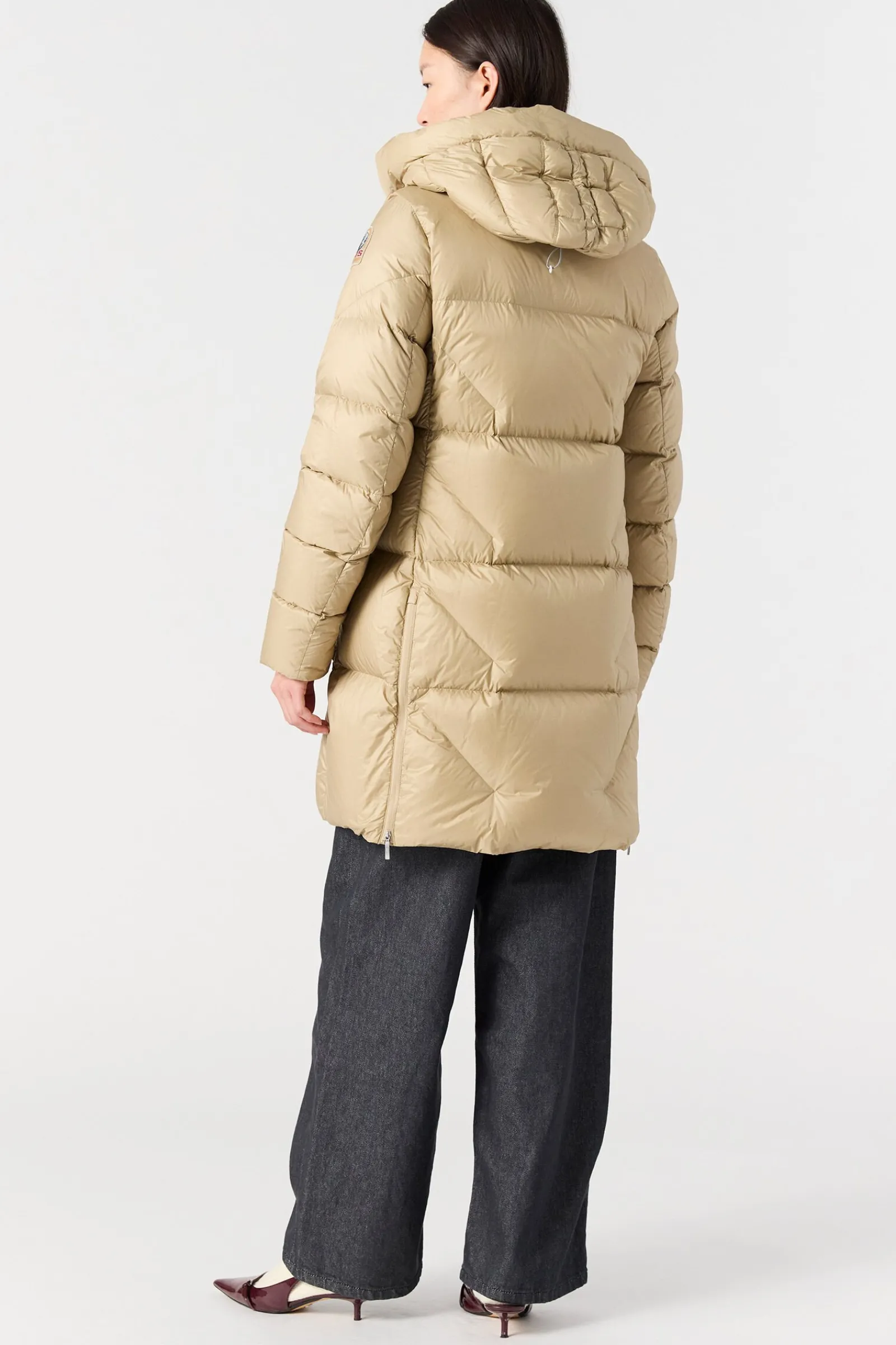 Parajumpers Donsjassen-JANET - DONSJACK MET CAPUCHON BLUE NAVY