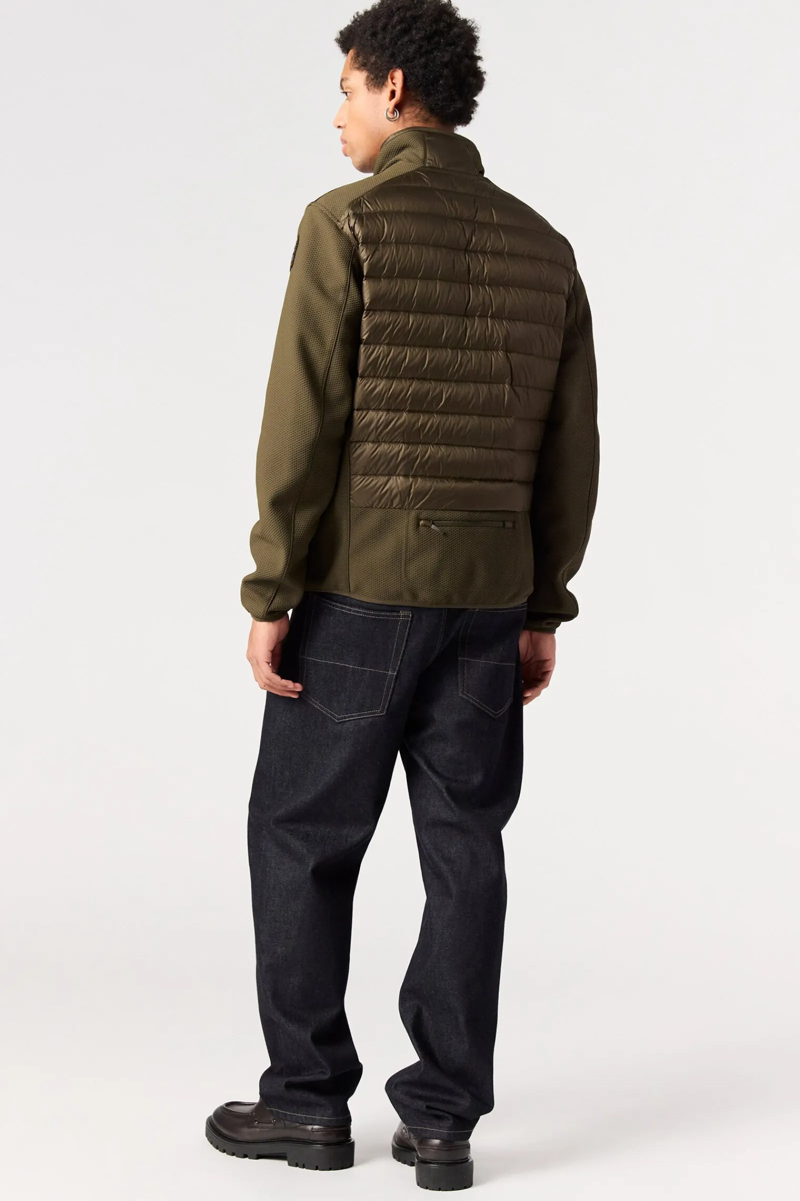 Parajumpers Hybrids|Donsjassen-JAYDEN - HYBRIDE JAS PEWTER