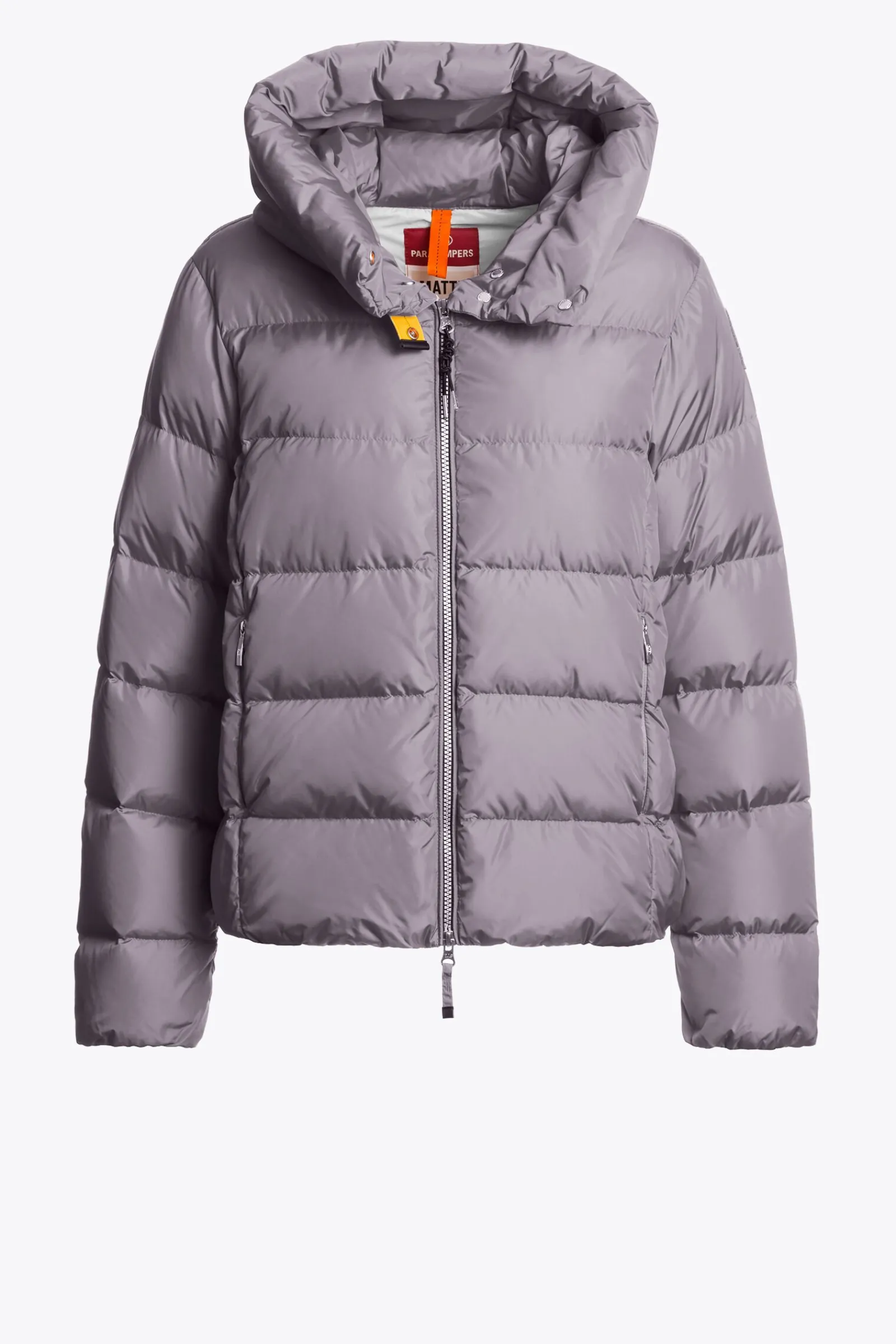 Parajumpers Donsjassen-JINNY - KORT DONSJACK RABBIT GREY