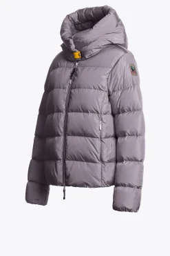 Parajumpers Donsjassen-JINNY - KORT DONSJACK RABBIT GREY
