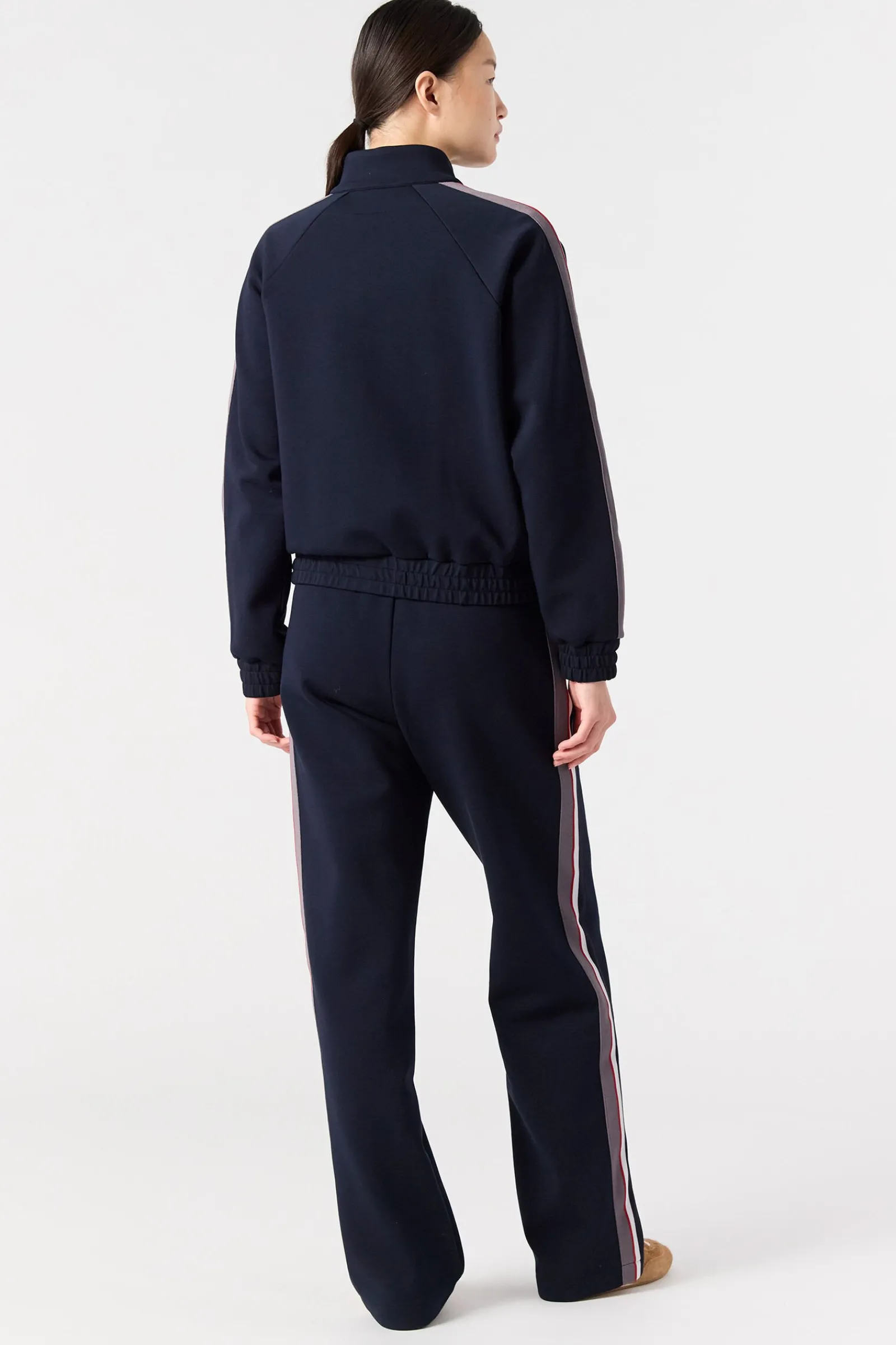 Parajumpers Sweaters-JULIANA - SWEATER MET VOLLEDIGE RITS BLUE NAVY