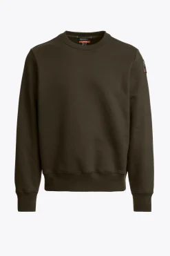 Parajumpers Sweaters-K2 - FLEECE MET RONDE HALS DEEP MOSS