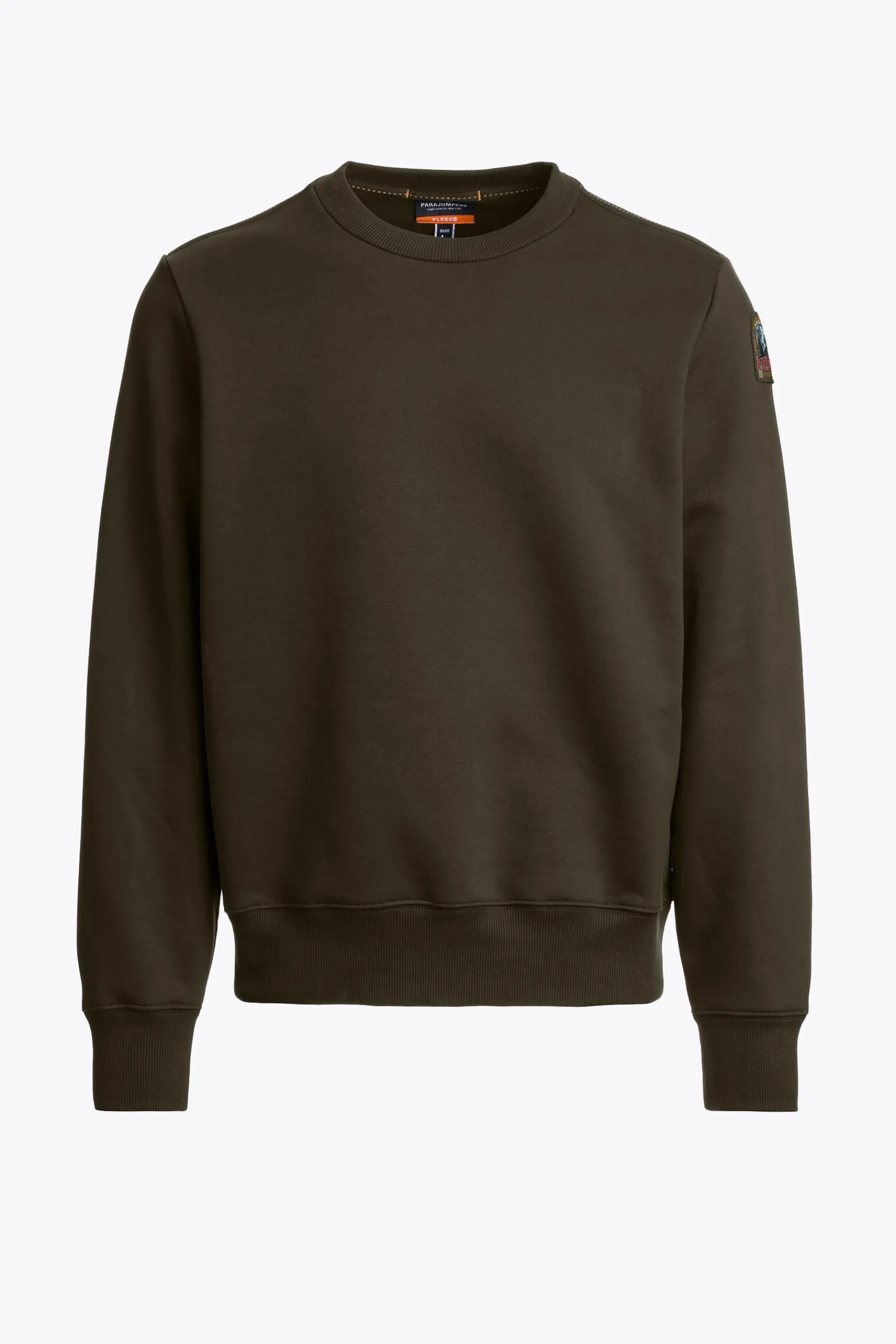 Parajumpers Sweaters-K2 - FLEECE MET RONDE HALS DEEP MOSS
