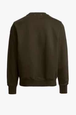 Parajumpers Sweaters-K2 - FLEECE MET RONDE HALS DEEP MOSS
