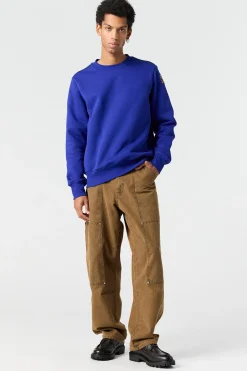Parajumpers Sweaters-K2 - FLEECE MET RONDE HALS COSMIC BLUE