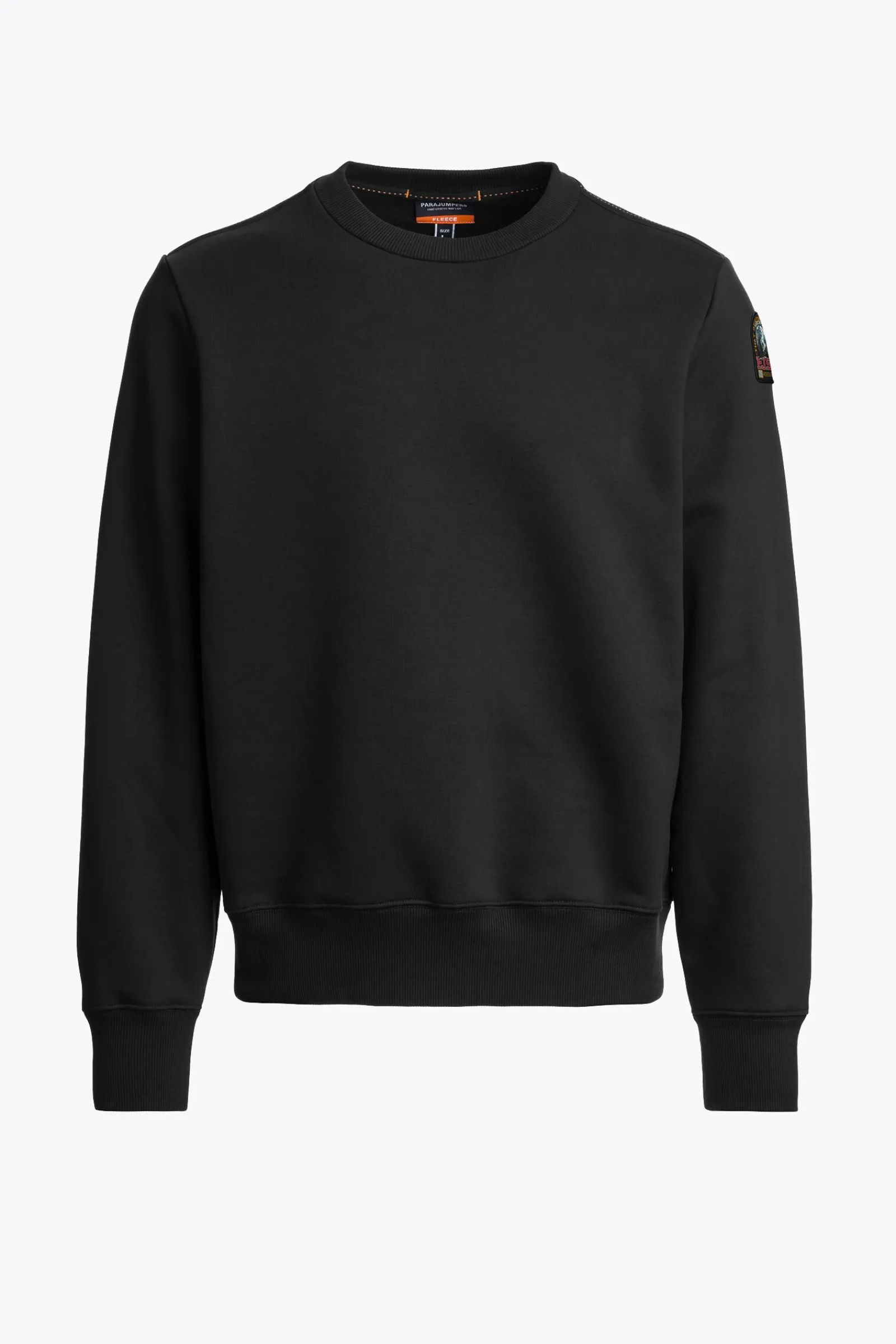 Parajumpers Sweaters-K2 - FLEECE MET RONDE HALS BLACK
