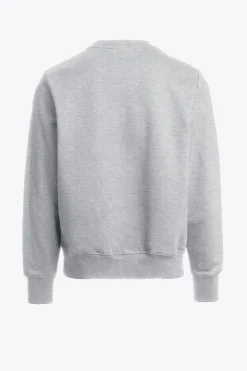 Parajumpers Sweaters-K2 - FLEECE MET RONDE HALS ASH GREY MELANGE
