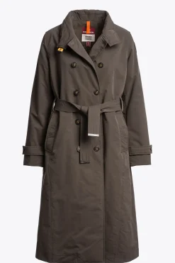 Parajumpers Jasjes-KASSY - TRENCHCOAT EARTH BROWN