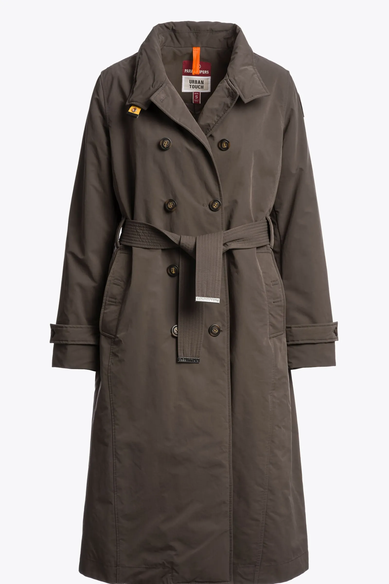 Parajumpers Jasjes-KASSY - TRENCHCOAT EARTH BROWN