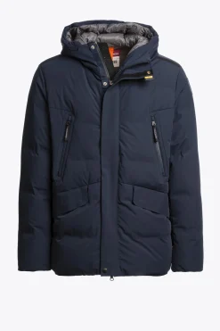 Parajumpers Regenjassen|Donsjassen-KAZU - JACK MET CAPUCHON BLUE NAVY