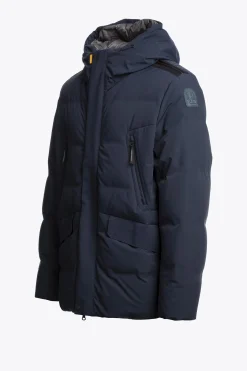 Parajumpers Regenjassen|Donsjassen-KAZU - JACK MET CAPUCHON BLUE NAVY