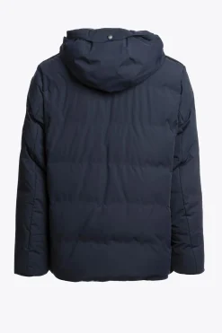 Parajumpers Regenjassen|Donsjassen-KAZU - JACK MET CAPUCHON BLUE NAVY