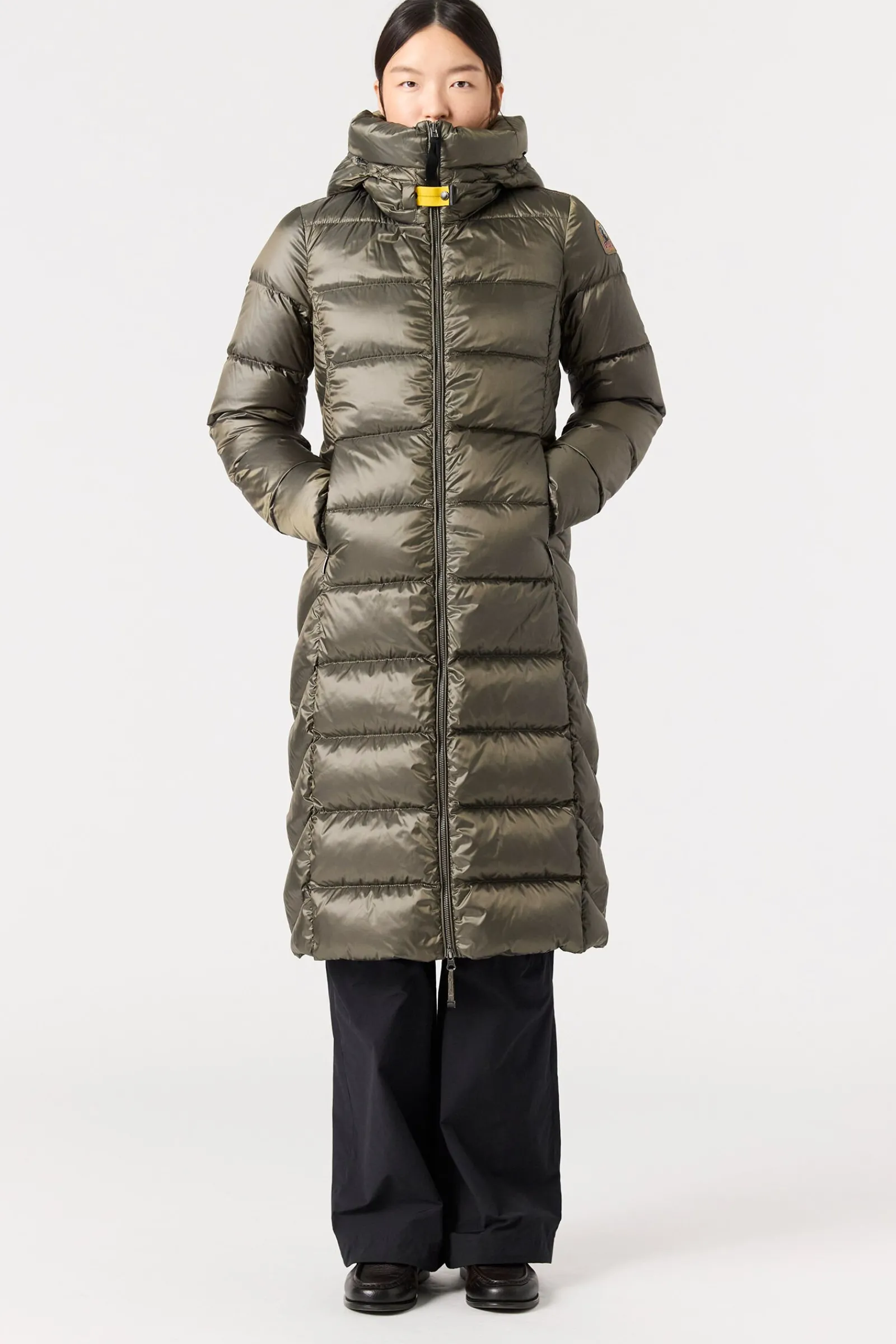 Parajumpers Donsjassen-LEAH - DONSJACK MET CAPUCHON BLACK