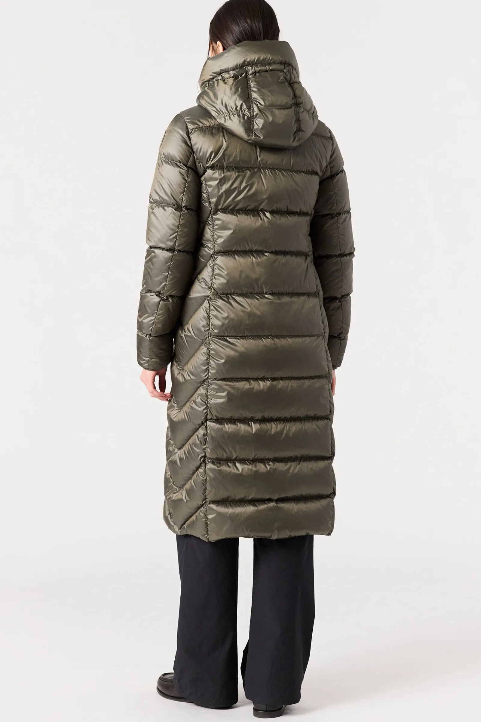 Parajumpers Donsjassen-LEAH - DONSJACK MET CAPUCHON BLACK