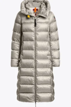 Parajumpers Donsjassen-LEAH - DONSJACK MET CAPUCHON SILVER - GREY
