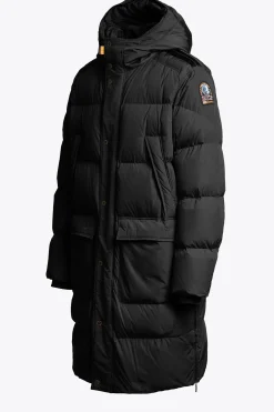 Parajumpers Donsjassen|Parka Jas-LONG BEAR - PARKA MET CAPUCHON BLACK