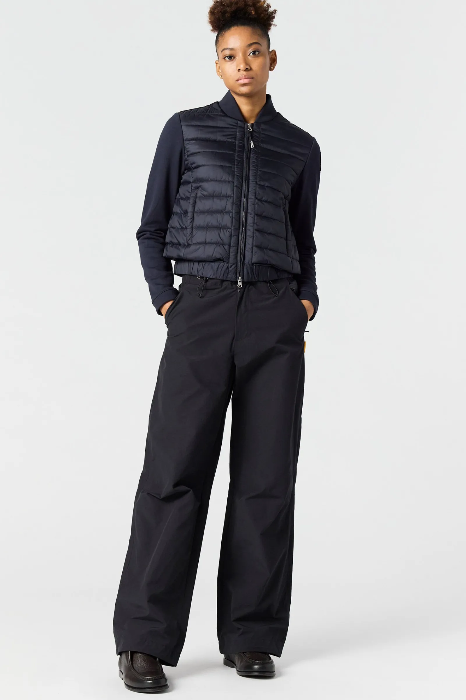 Parajumpers Hybrids|Jasjes-LORETTA - HYBRIDE FLEECE SWEATER MOONBEAM