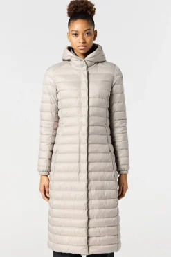 Parajumpers Donsjassen-MAGALIE - EXTRA LANGE DONSJAS CHATEAU GREY