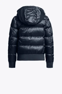 Parajumpers Meisjes-MARIAH - DONSJACK MET CAPUCHON BLUE NAVY