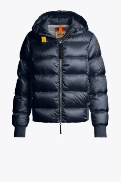 Parajumpers Donsjassen-MARIAH - DONSJACK MET CAPUCHON BLUE NAVY