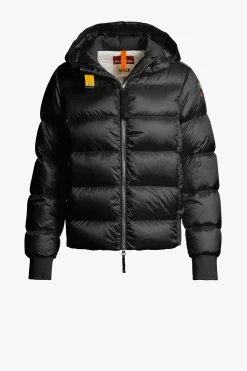 Parajumpers Donsjassen-MARIAH - DONSJACK MET CAPUCHON BLACK