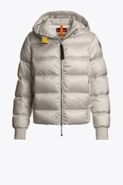 Parajumpers Donsjassen-MARIAH - DONSJACK MET CAPUCHON SILVER - GREY