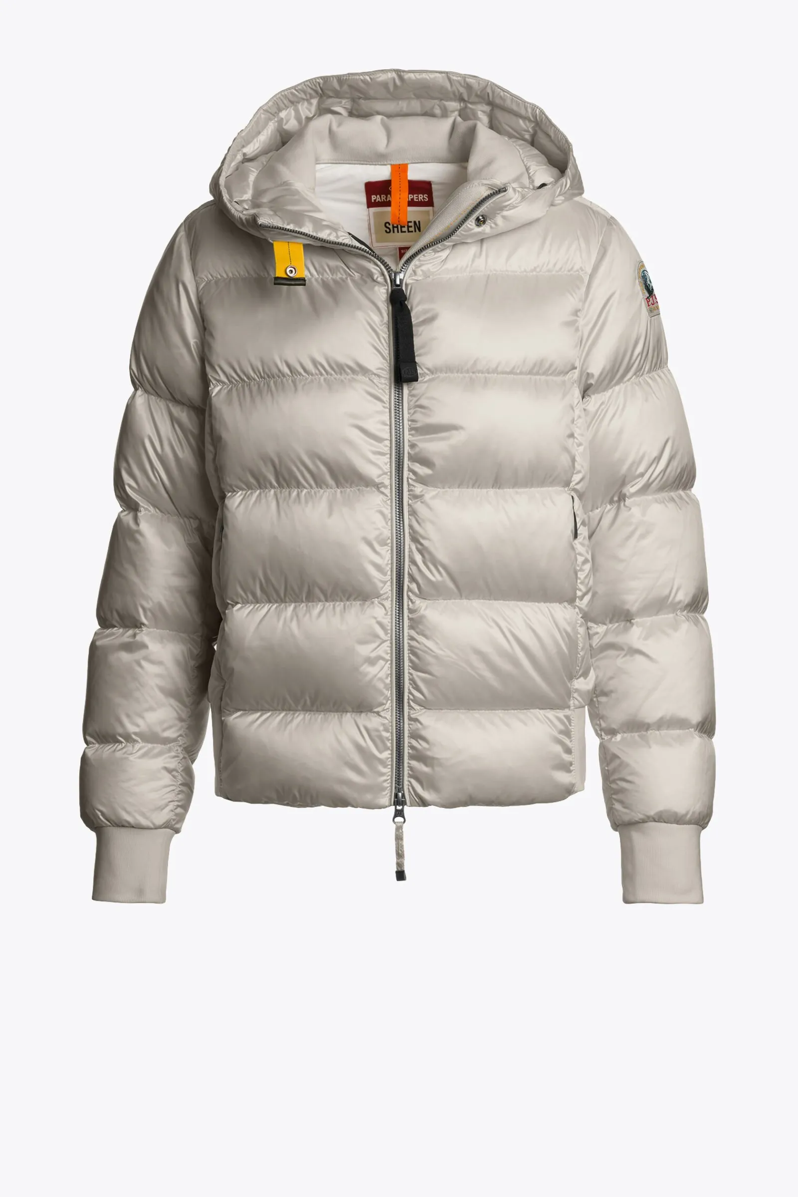 Parajumpers Donsjassen-MARIAH - DONSJACK MET CAPUCHON SILVER - GREY