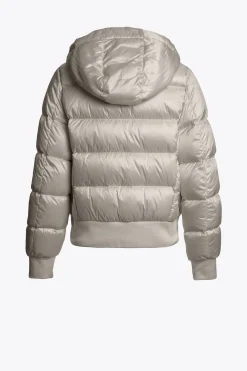 Parajumpers Donsjassen-MARIAH - DONSJACK MET CAPUCHON SILVER - GREY