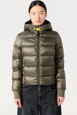 Parajumpers Donsjassen-MARIAH - DONSJACK MET CAPUCHON SILVER - GREY