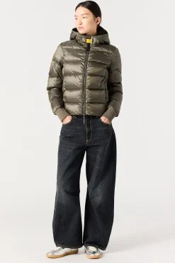 Parajumpers Donsjassen-MARIAH - DONSJACK MET CAPUCHON SILVER - GREY