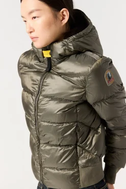 Parajumpers Donsjassen-MARIAH - DONSJACK MET CAPUCHON SILVER - GREY