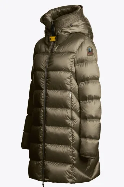 Parajumpers Donsjassen-MARION - DONSJACK MET CAPUCHON OLIVE GREY