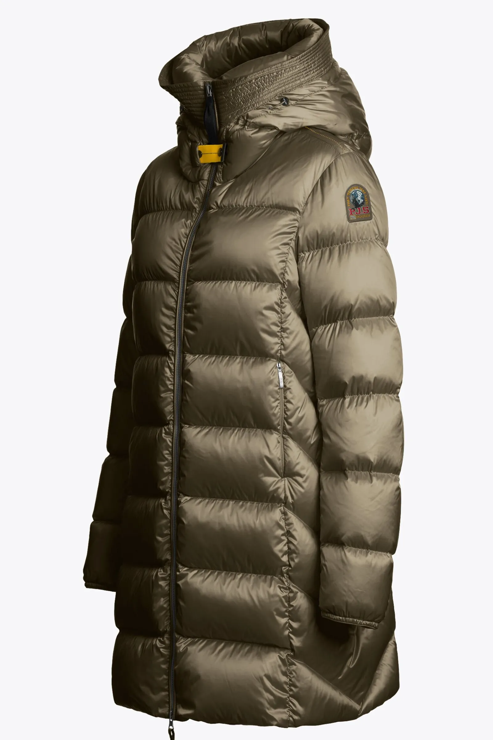 Parajumpers Donsjassen-MARION - DONSJACK MET CAPUCHON OLIVE GREY