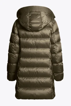 Parajumpers Donsjassen-MARION - DONSJACK MET CAPUCHON OLIVE GREY