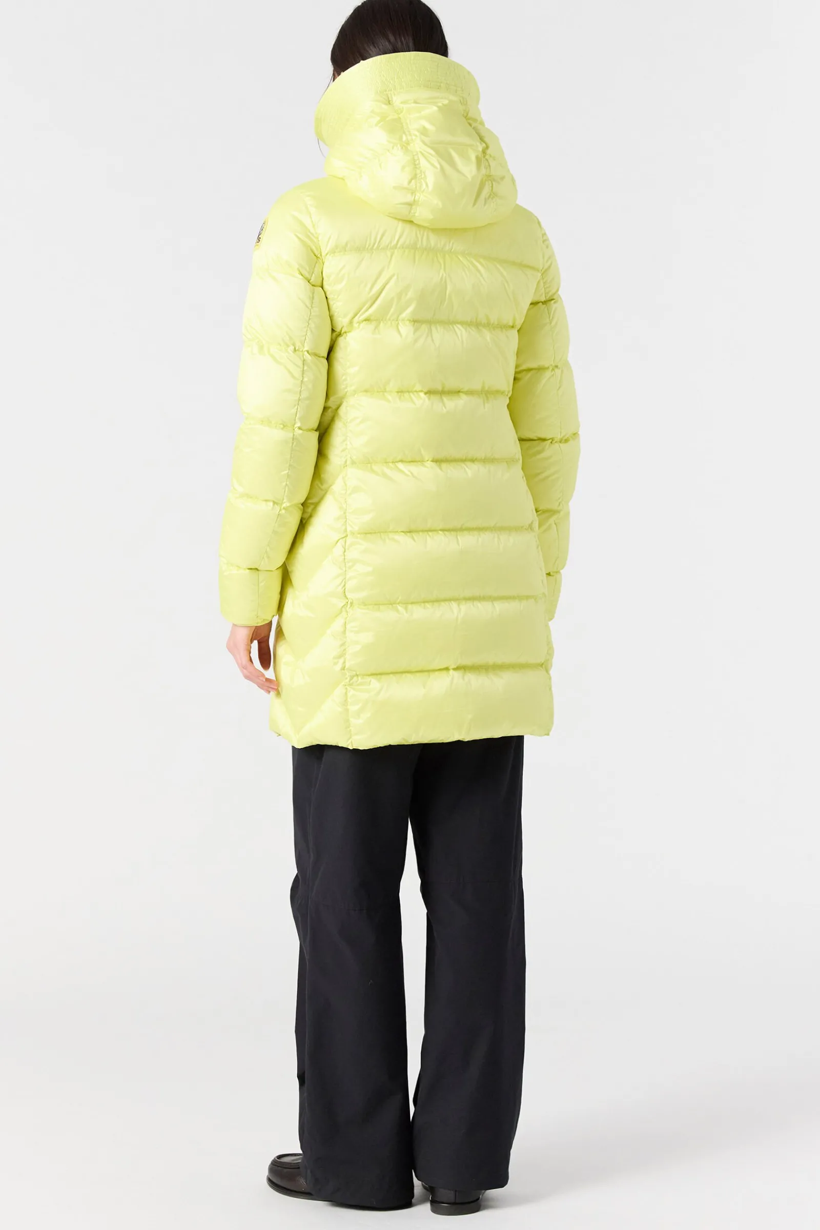 Parajumpers Donsjassen-MARION - DONSJACK MET CAPUCHON OLIVE GREY
