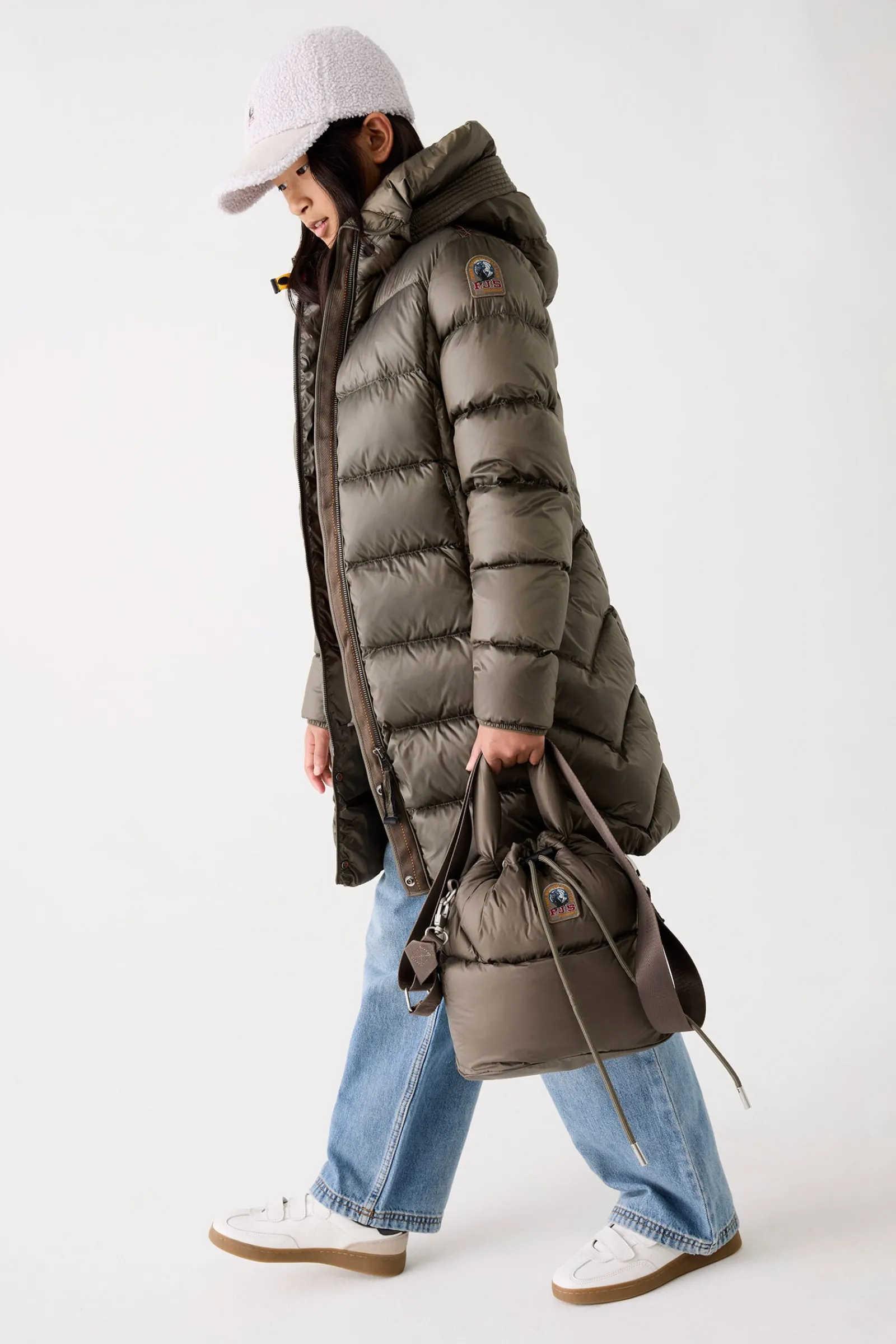 Parajumpers Meisjes-MARION - DONSJACK MET CAPUCHON BLACK
