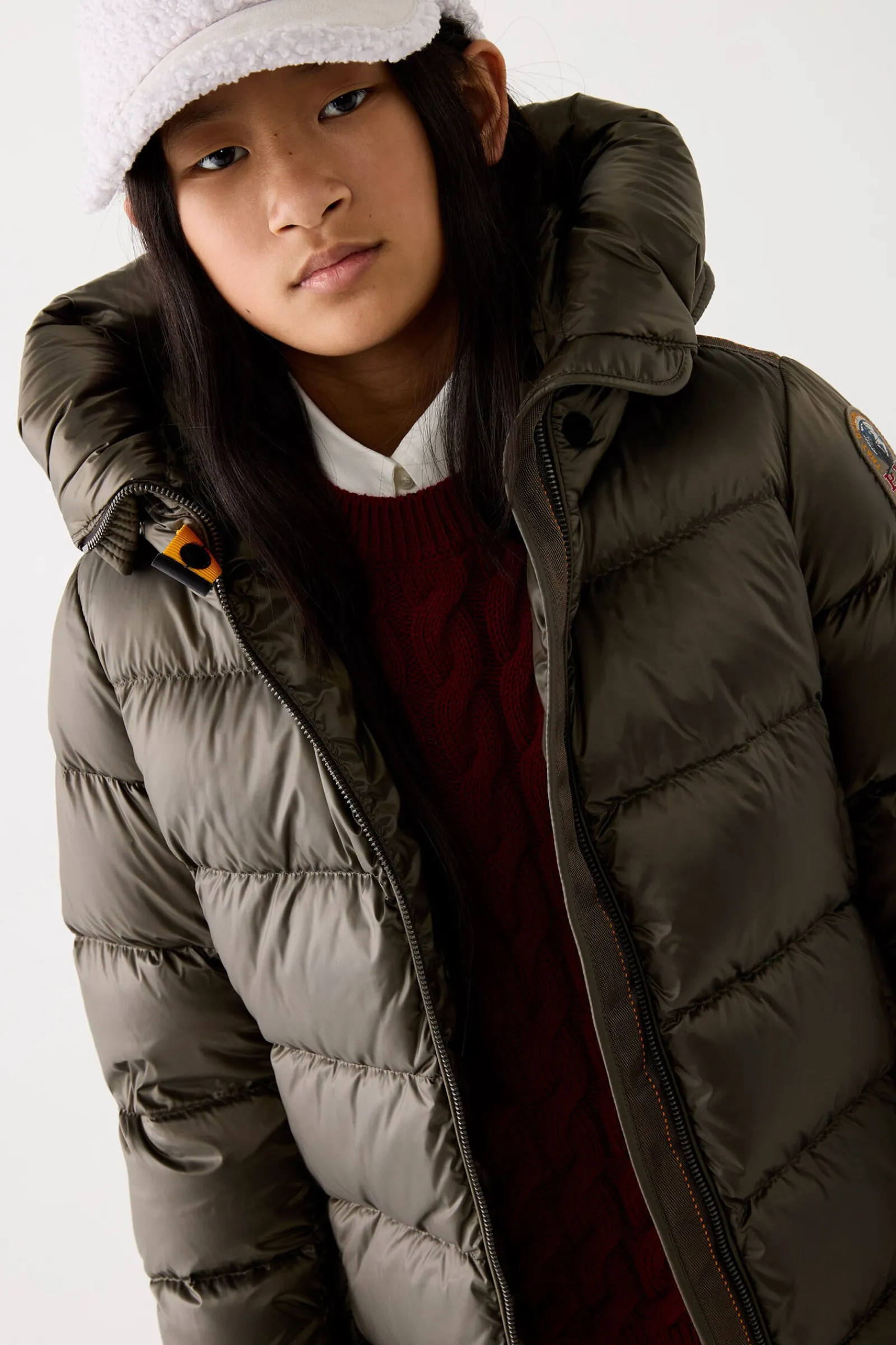 Parajumpers Meisjes-MARION - DONSJACK MET CAPUCHON BLACK